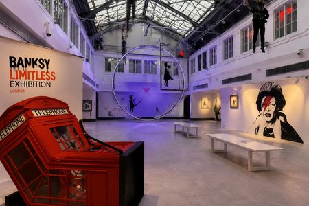 Banksy Limitless London tickets with London audio guide and eSIM