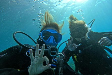 First-time scuba dive at Isla del Fraile from Águilas