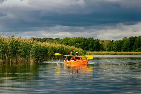 Stockholm Archipelago private kayak tour to Vaxholm with Swedish fika