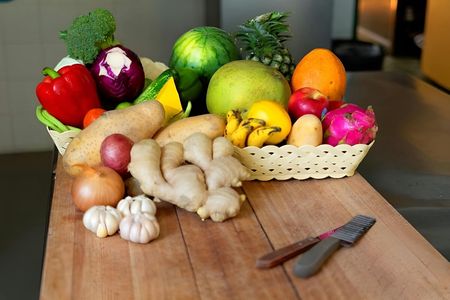 Thai cooking class with market visit near Chiang Mai