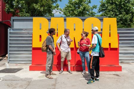 FC Barcelona history walking tour with beer