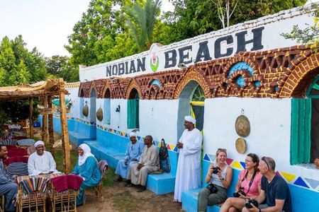 Nubian Village tour from Aswan with lunch and felucca experience