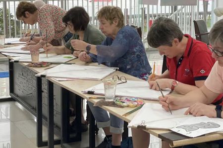 Traditional Vietnamese kite painting workshop in Hue