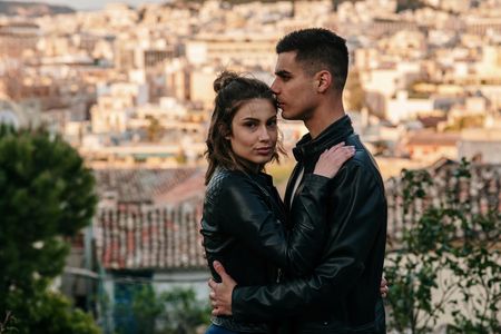 Professional photoshoot at Anafiotika Village