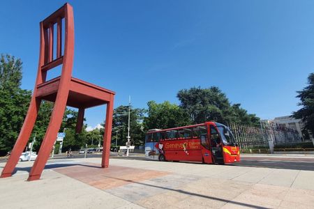 Geneva open-top sightseeing bus tour