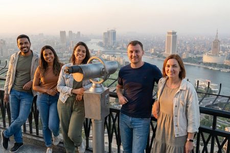 Half Day Cairo from above and Felucca on the Nile