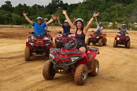Guided ATV adventure ride in Ko Pha Ngan