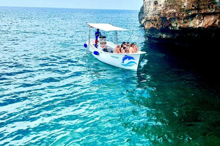 2 seas cruise to Santa Maria di Leuca caves from Torre Vado