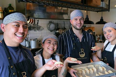 Vegetarian Ramen and Gyoza Cooking Class in Tokyo