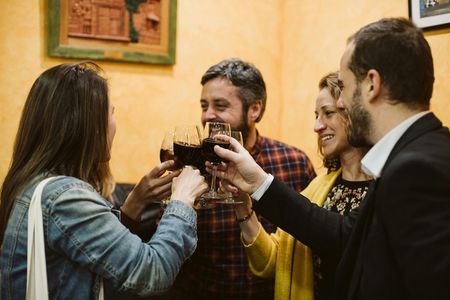 San Sebastián guided food tour with pintxos and wine