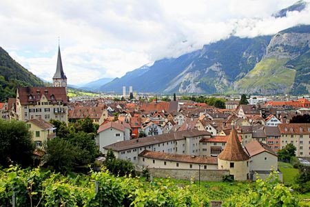 Guided walking tour of Chur old town with cathedral visit