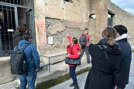 Pompeii shore excursion with archaeological tour from Salerno port