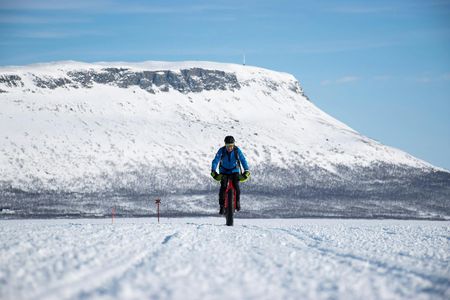 Arctic guided bike adventure from Tromsø