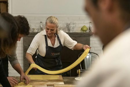 Rome Trastevere food tour with pasta-making class