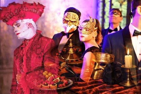 Sinfonie Veneziane Carnival evening with dinner and casino games