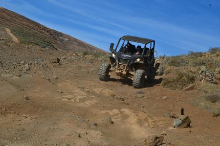 Two-hour North Lanzarote mixed-terrain four-seater buggy tour – ticket only