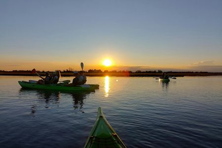 Kayak sunset tour in Venetian Lagoon