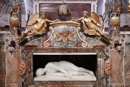 Basilica of Santa Cecilia underground guided tour in Trastevere