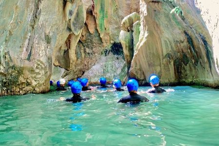 Guided Benahavís river walk and canyoning adventure near Marbella