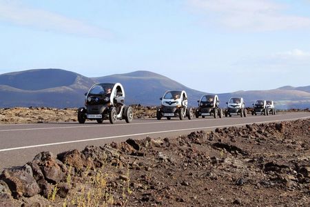 Timanfaya Twizy electric car tour ticket