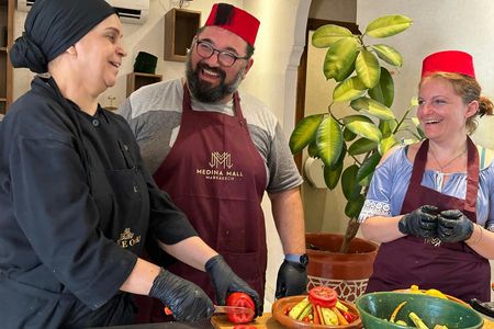 Authentic Moroccan cooking class workshop at Medina Mall