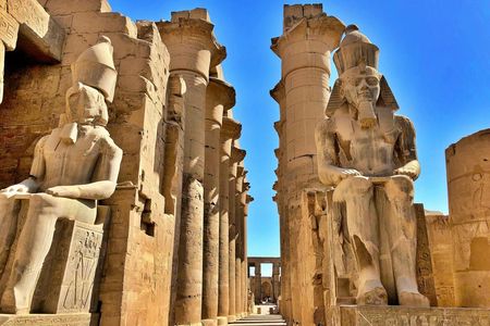 Luxor hidden gems, nobles' tombs, temples and felucca from Hurghada