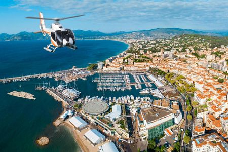 Monaco shared helicopter flight with shuttle service