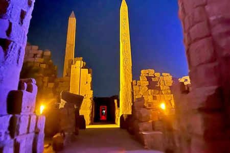 Overnight tour of Luxor's highlights from Hurghada