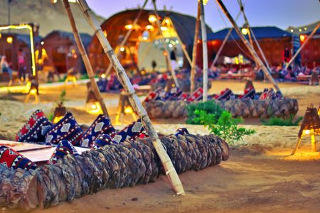 Desert Night with Bedouin Dinner, Arabic Coffee and Show from Cairo
