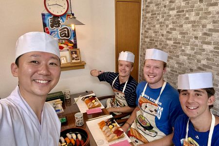 Tokyo small-group sushi experience with a sushi master