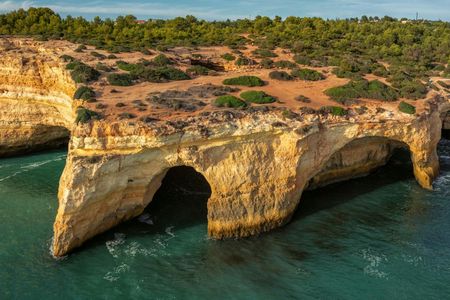 Algarve coast and Benagil Cave cruise from Portimão