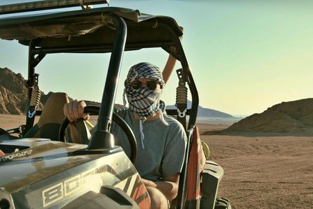 Premium sand buggy adventure with Bedouin food and tea from Sharm