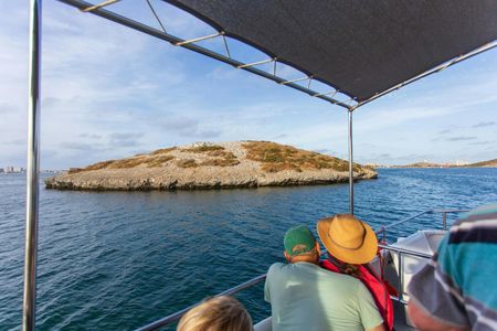 Cruise to Mar Menor's volcanic islands from Los Alcazares