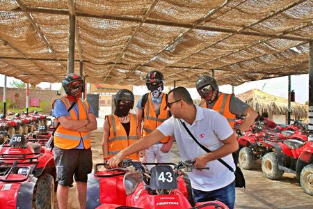 Sharm desert combo quad biking, bedouin dinner, show and stargazing