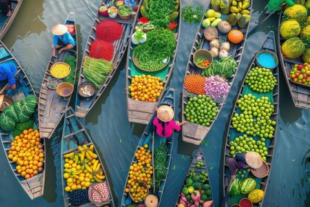 Cai Rang floating market full-day tour from Ho Chi Minh City