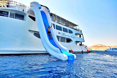 Sea trip and submarine on Liberty Catamaran from Sharm el-Sheikh