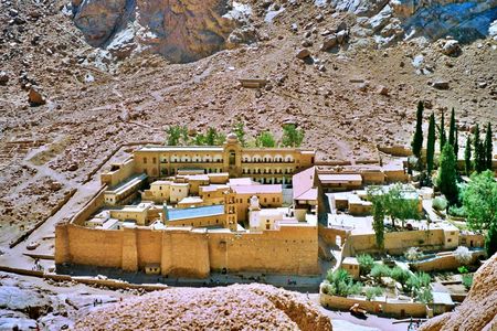 Tour of St. Catherine's Monastery and Dahab with lunch - from Sharm El Sheikh