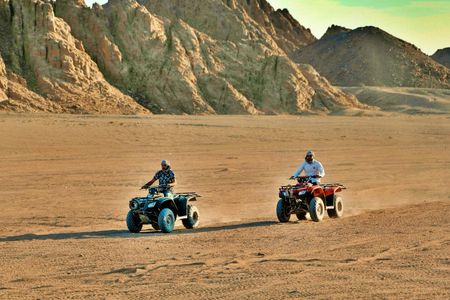 Evening quad bike adventure with Bedouin tea in Sharm El-Sheikh