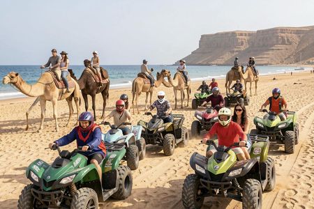 Agadir combo quad with camel ride