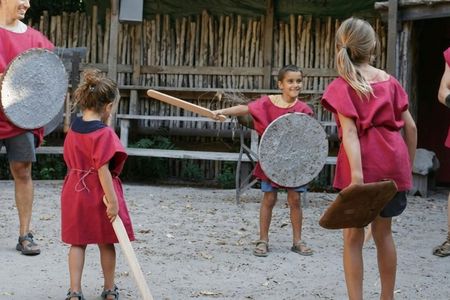 Museum visit and gladiator training at the Rome Gladiator School