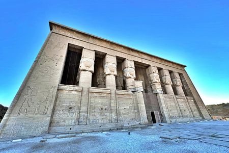 The temples of Dendera and Abydos from Luxor
