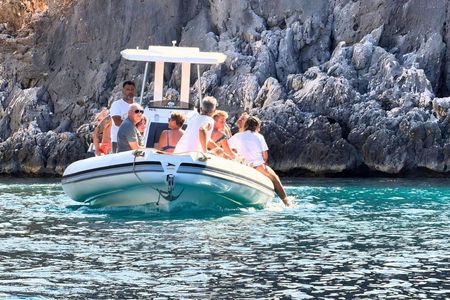 Dinghy Tour Exploring Gulf of Orosei from Arbatax Port