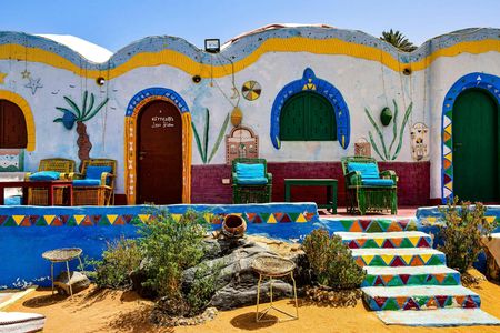 Nubian Village tour from Aswan with lunch and felucca experience
