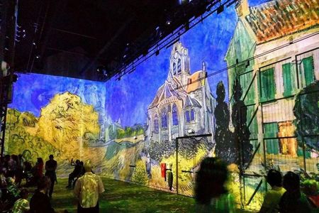 Atelier des Lumières entry ticket and Paris audio city tour