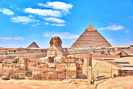 Full-day the Pyramids, Sphinx, Memphis, Saqara and Dahshour