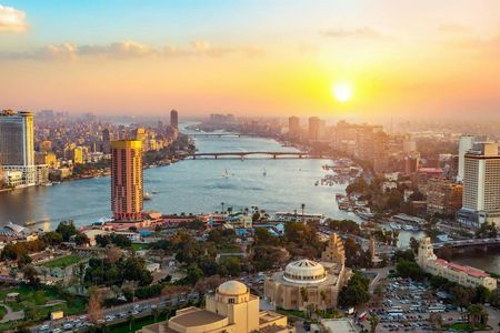 Half Day Cairo from above and Felucca on the Nile