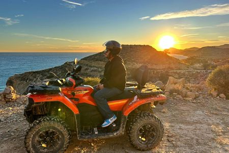 Costa Blanca guided quad tour from Villajoyosa with panoramic stop