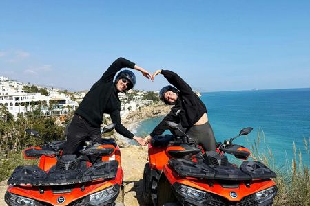 Guided quad tour from Villajoyosa in the mountains of Costa Blanca