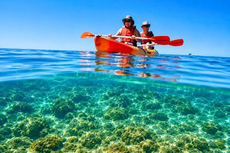 Albufeira caves kayak tour