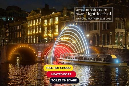 Amsterdam Light Festival canal cruise